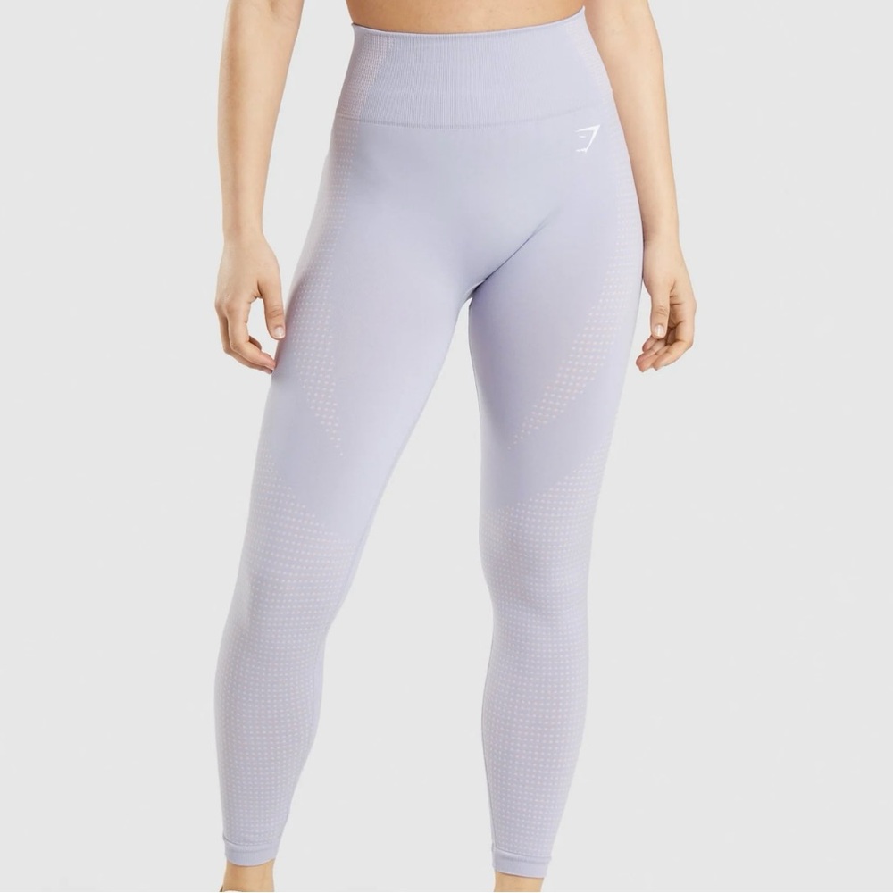 Gymshark Vital Seamless 2.0 Leggings - Moonstone Blue Marl
